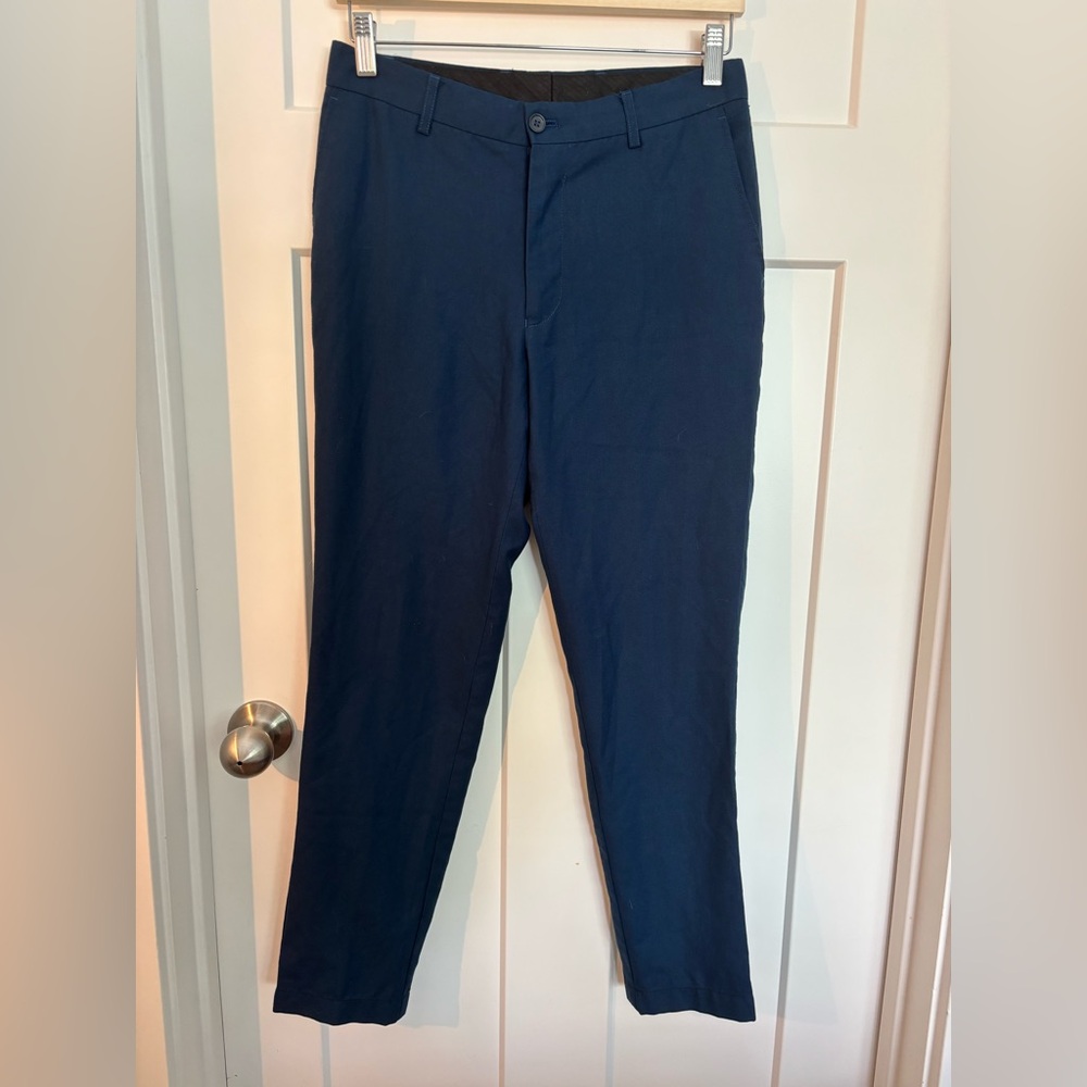 Men's WallStreet Navy Blue Trousers
